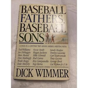 Baseball Fathers, Baseball Sons Hardcover Richard Wimmer